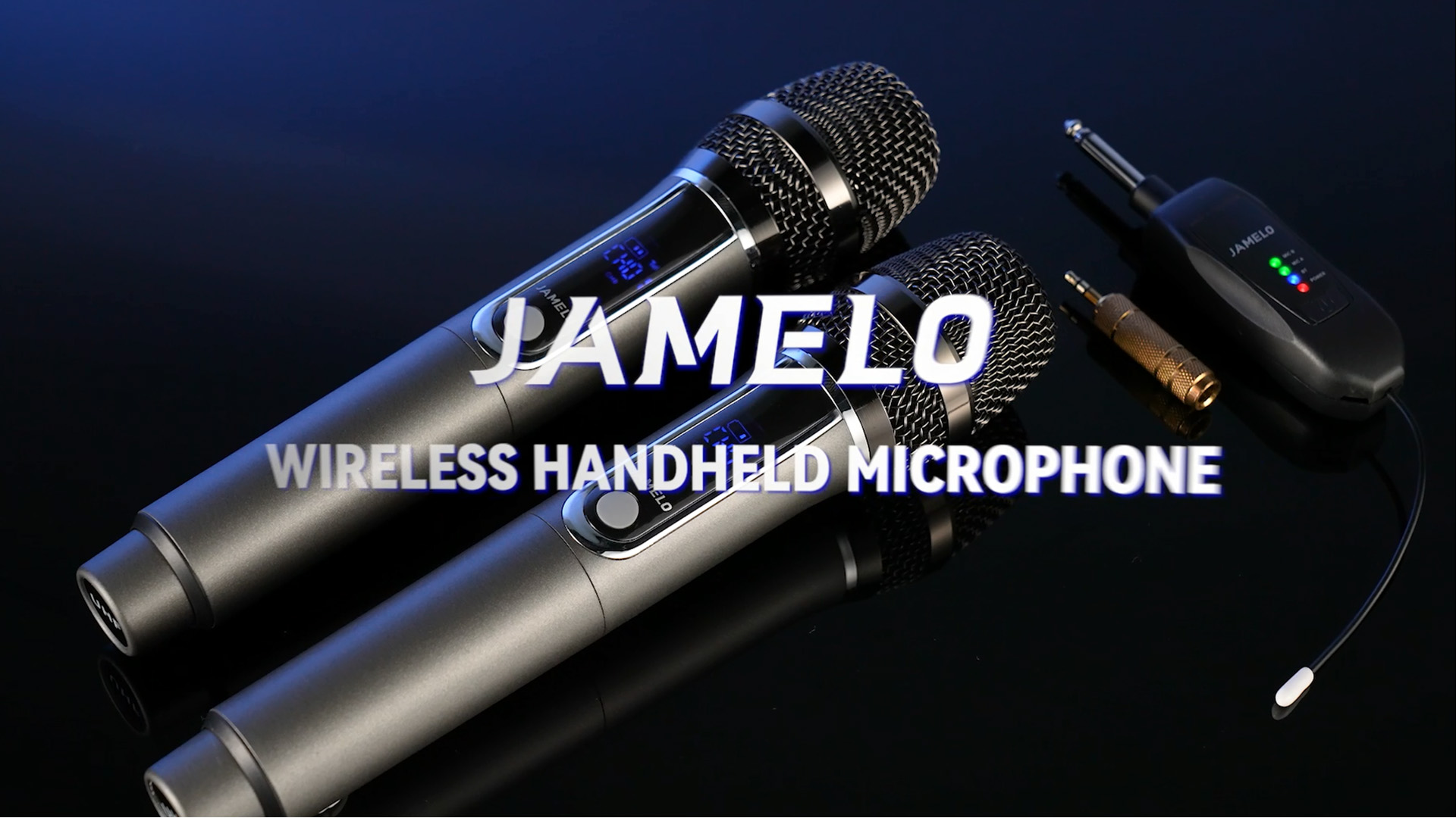 Amazon.com: JAMELO Wireless Microphones, UHF Dual Karaoke